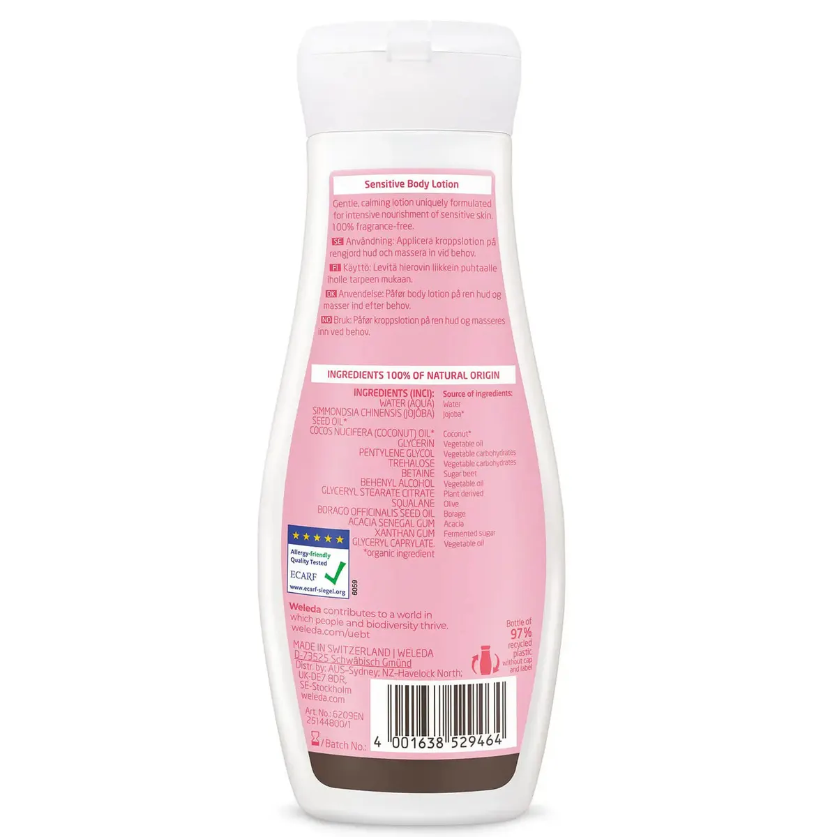 Weleda Body Lotion Almond Sensitive Skin 200ml, view 2