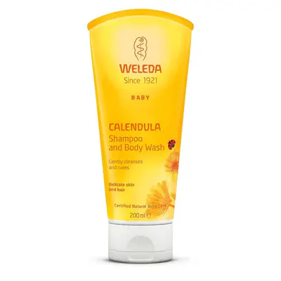 Weleda Calendula Baby Shampoo and Body Wash 200ml
