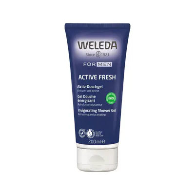 Weleda For Men Active Fresh Invigorating Shower Gel 200ml