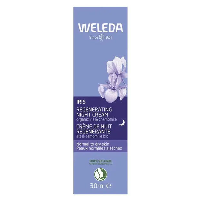 Weleda Iris Hydrating Night Cream 30ml, view 2