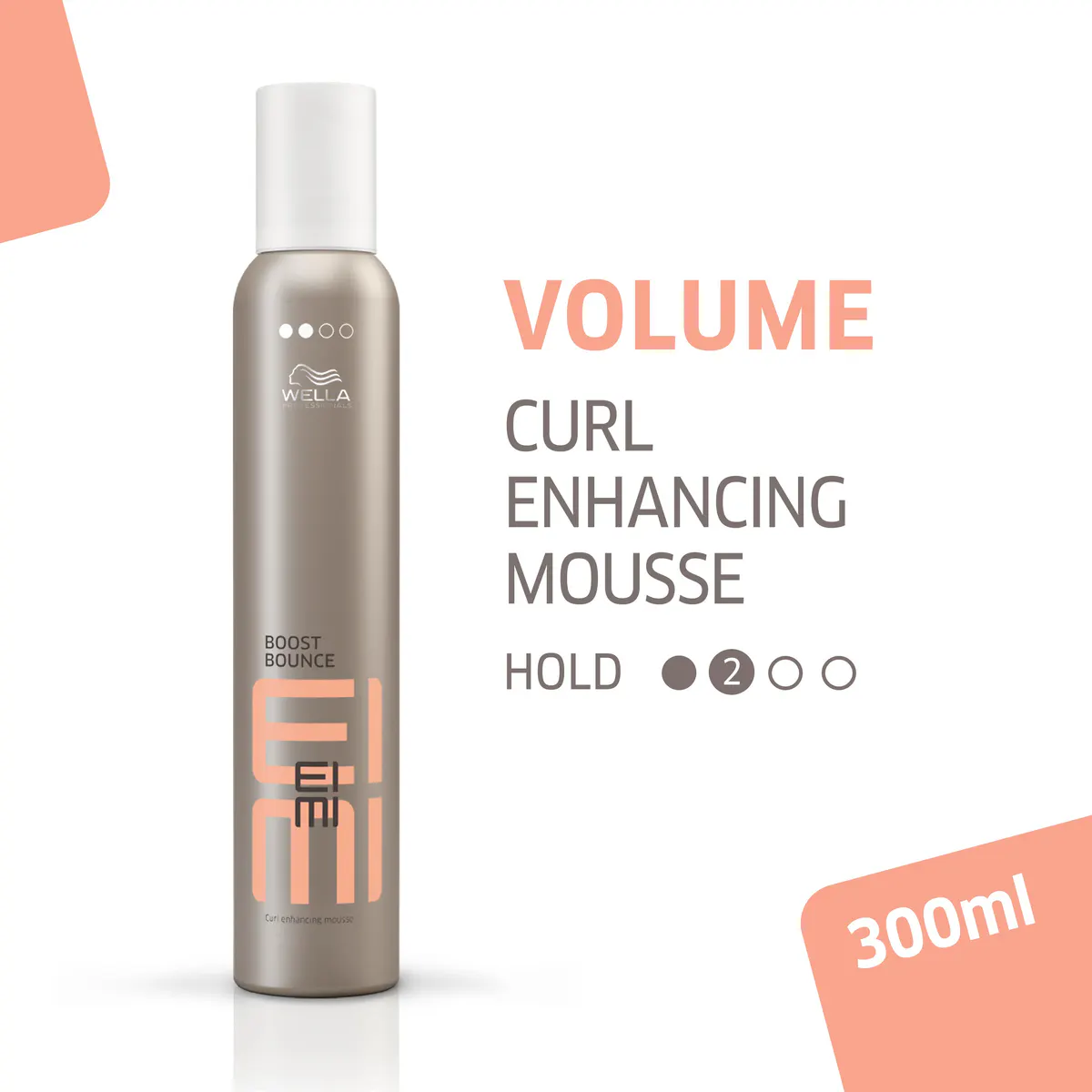 Wella EIMI Nutricurls Boost Bounce Mousse 300ml, view 3