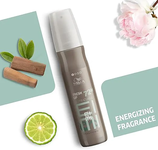 Wella EIMI Nutricurls Fresh Up Anti-Frizz Spray 150ml, view 4