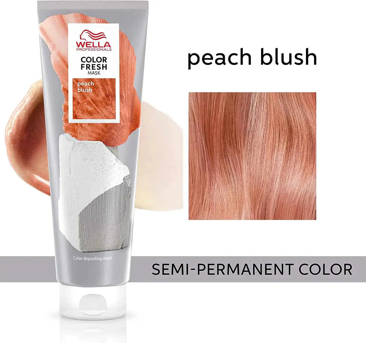 Wella Professionals Color Fresh Mask Peach Blush 150ml, view 3