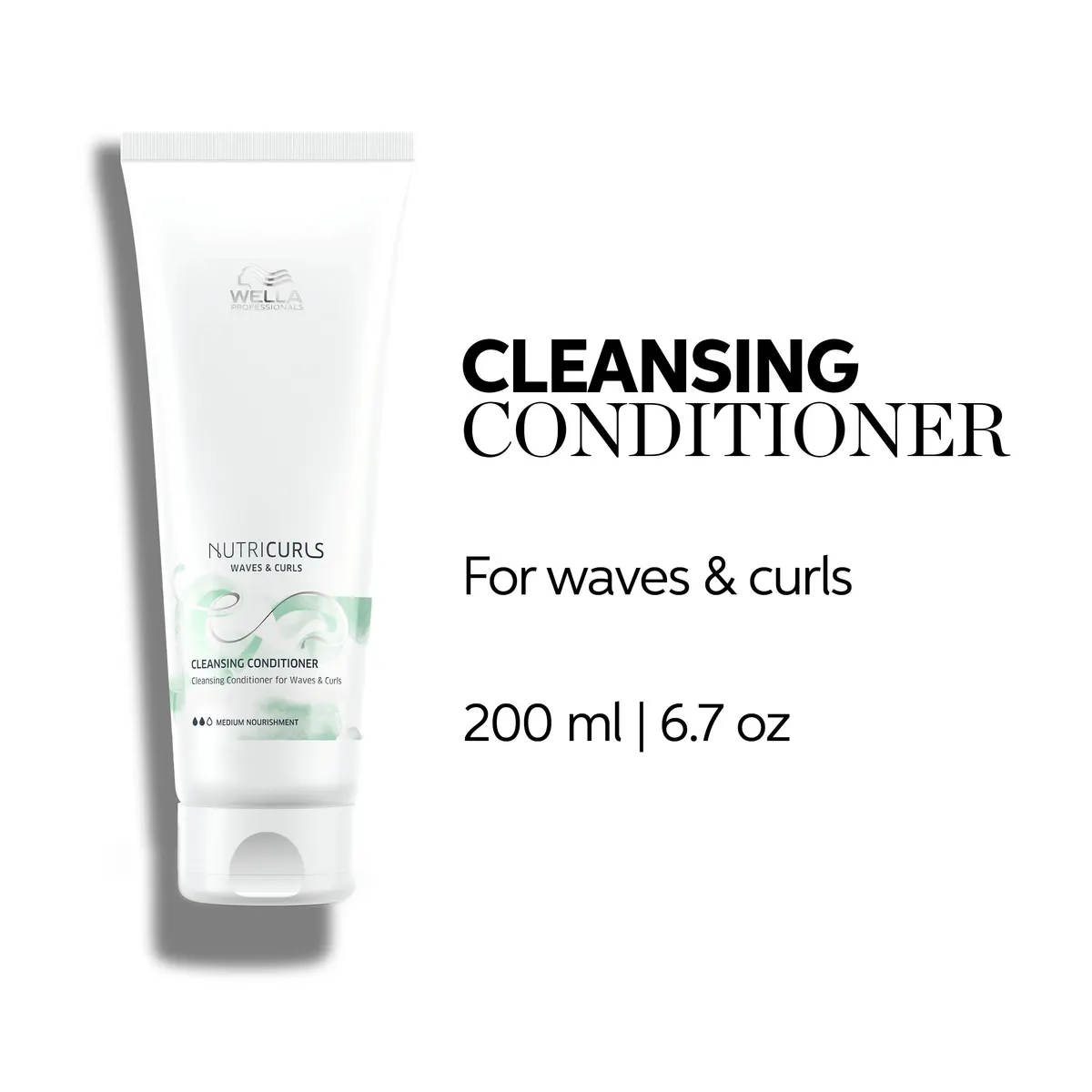 Wella Professionals Nutricurls Curl Cleansing Conditioner For Waves & Curls 250ml, view 2