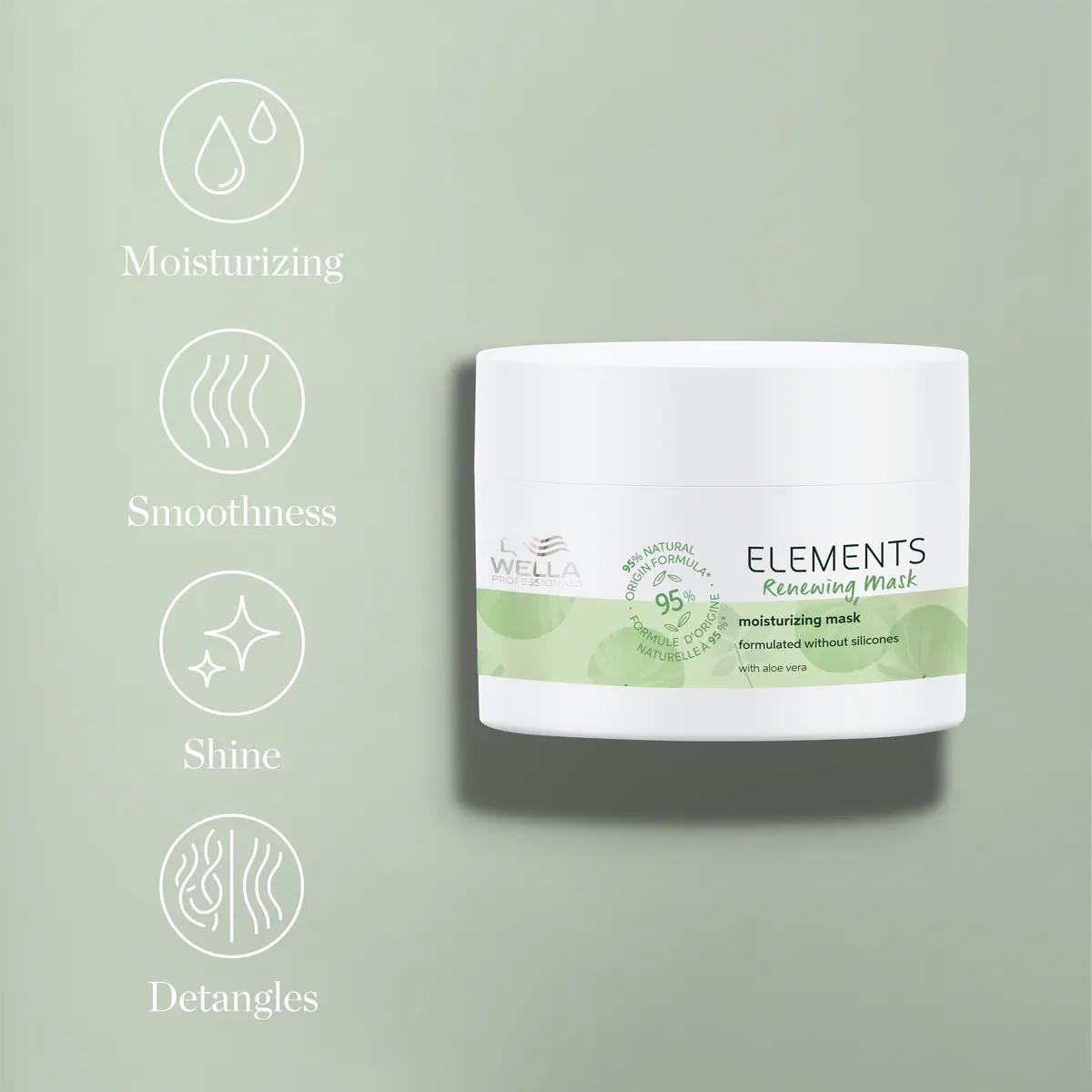Wella Professionals Elements Renewing Mask 150ml, view 5