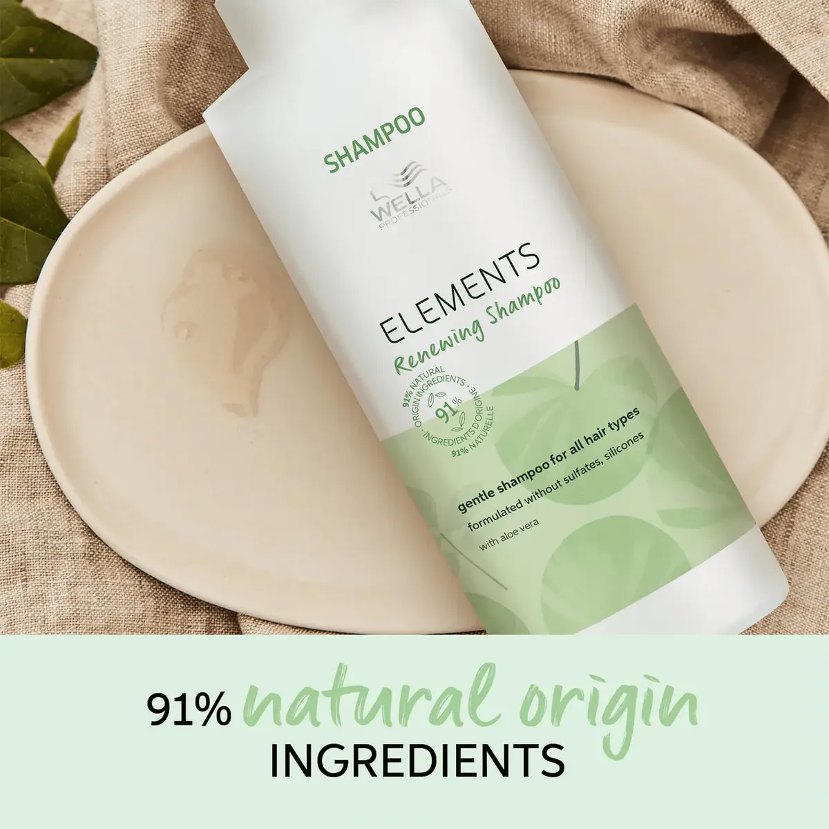 Wella Professionals Elements Renewing Shampoo 1000ml, view 3