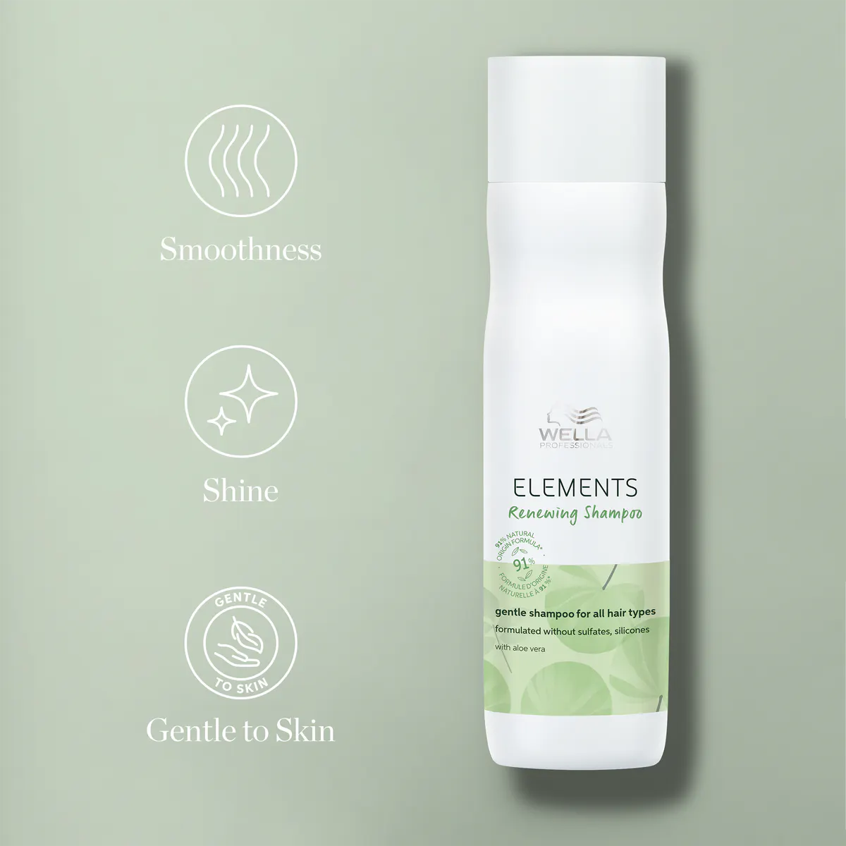 Wella Professionals Elements Renewing Shampoo 250ml, view 4