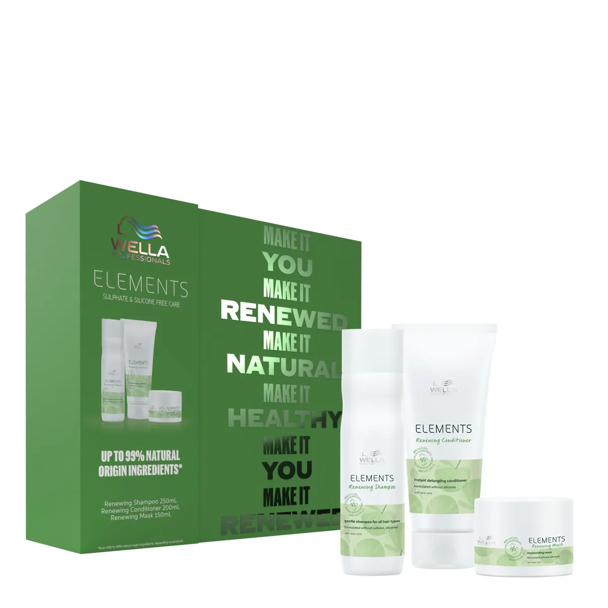 Wella Professionals Elements Trio Pack