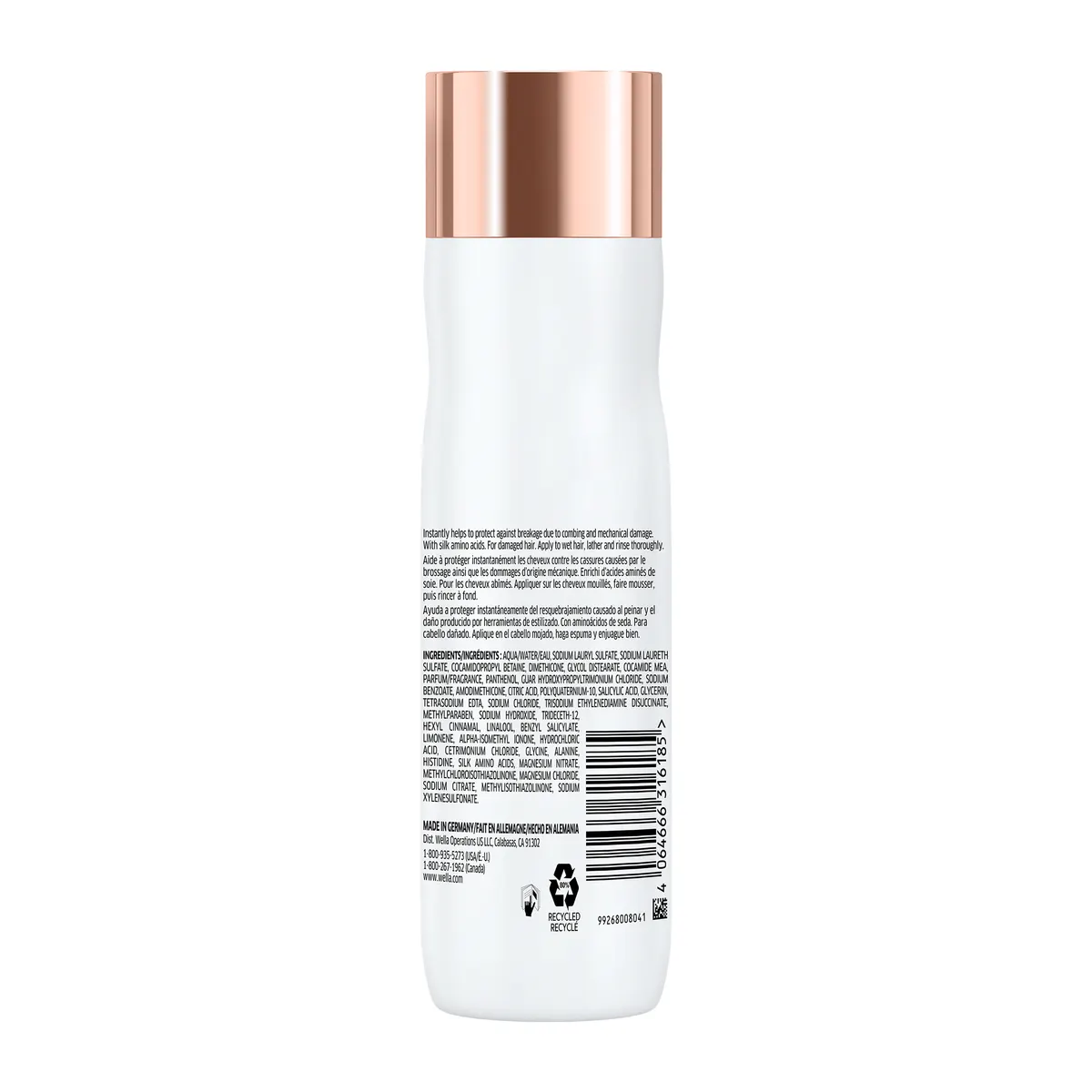 Wella Professionals Fusion Intense Repair Shampoo 250ml, view 3