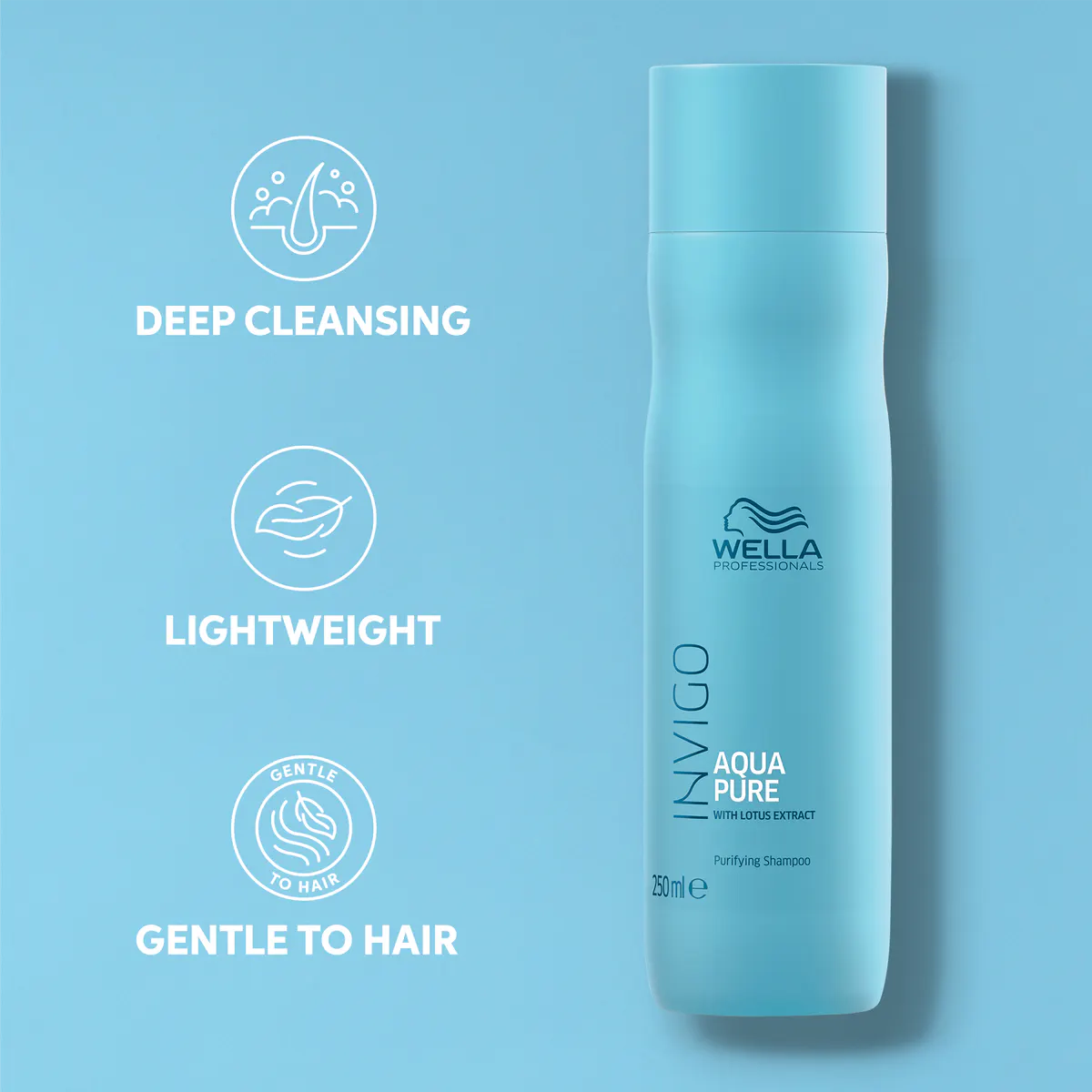Wella Professionals Invigo Balance Aqua Pure Shampoo 250ml, view 4