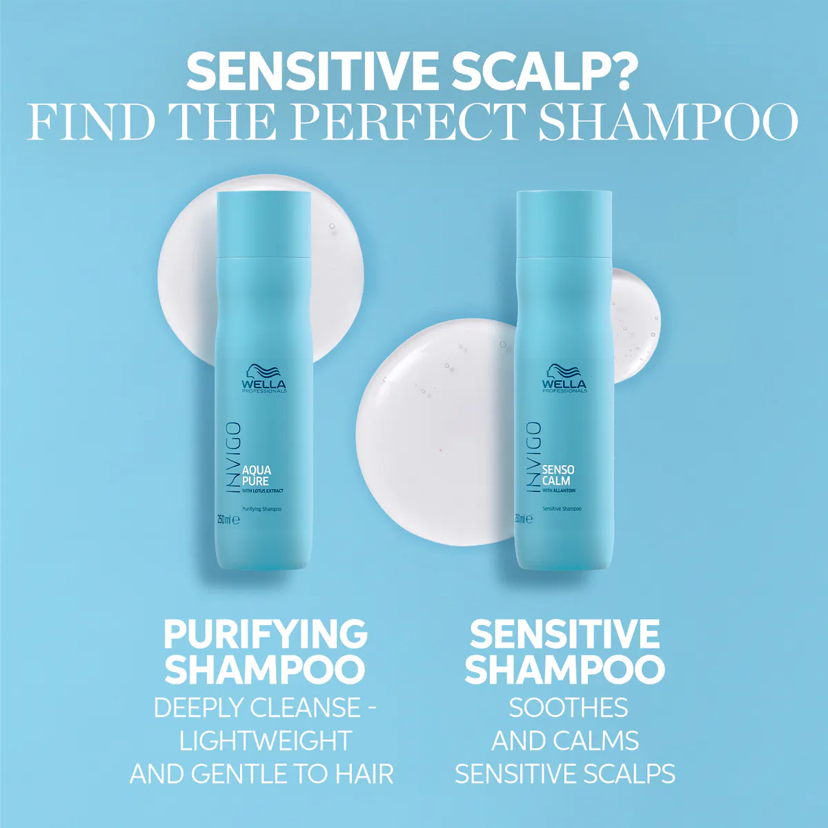 Wella Professionals Invigo Balance Aqua Pure Shampoo 250ml, view 5