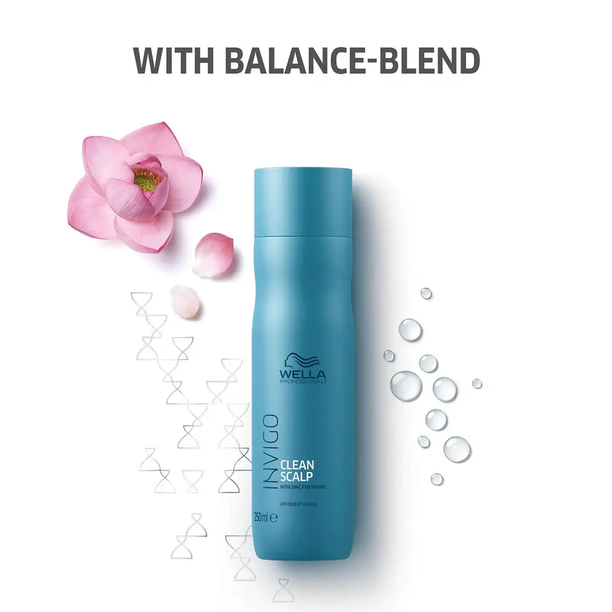 Wella Professionals Invigo Clean Scalp Anti Dandruff Shampoo 250ml, view 2