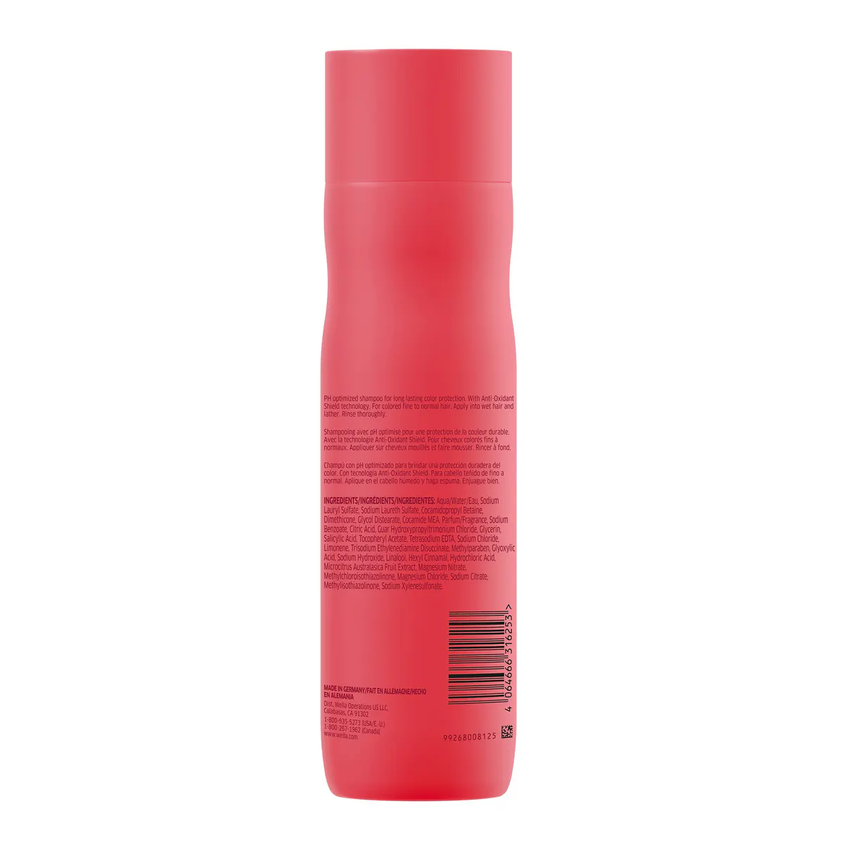 Wella Professionals Invigo Color Brilliance Shampoo 250ml, view 3