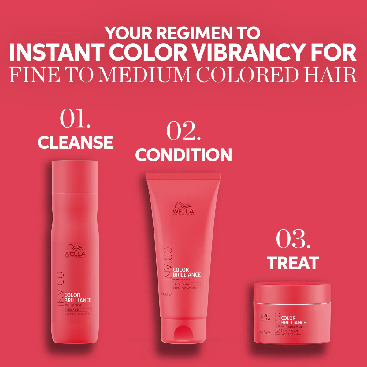 Wella Professionals Invigo Color Brilliance Shampoo 250ml, view 7