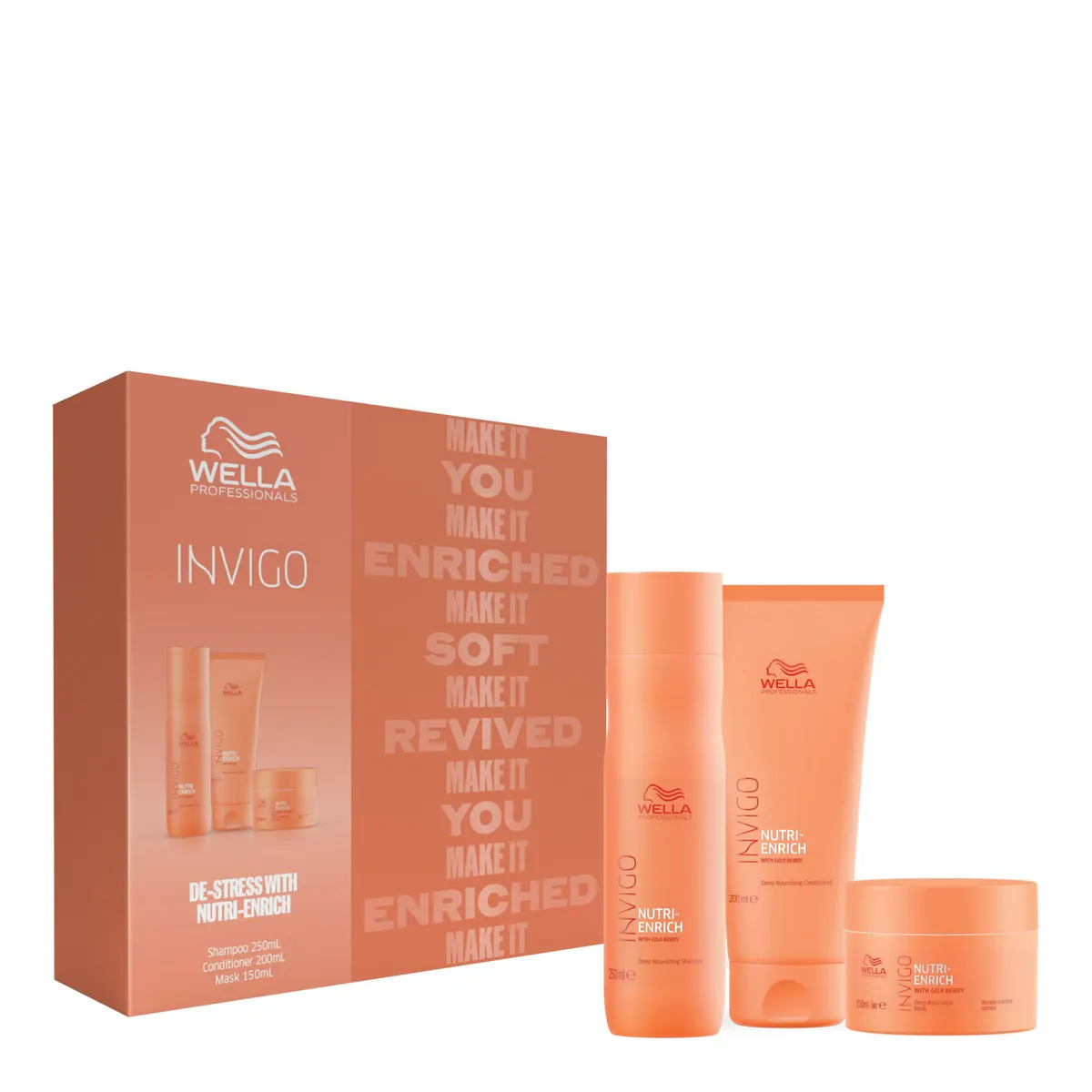 Wella Professionals Invigo Nutri-Enrich Trio Pack