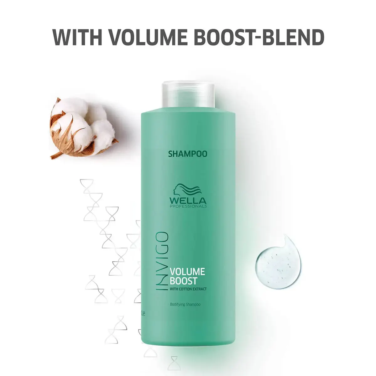 Wella Professionals Invigo Volume Boost Bodifying Shampoo 1000ml, view 3