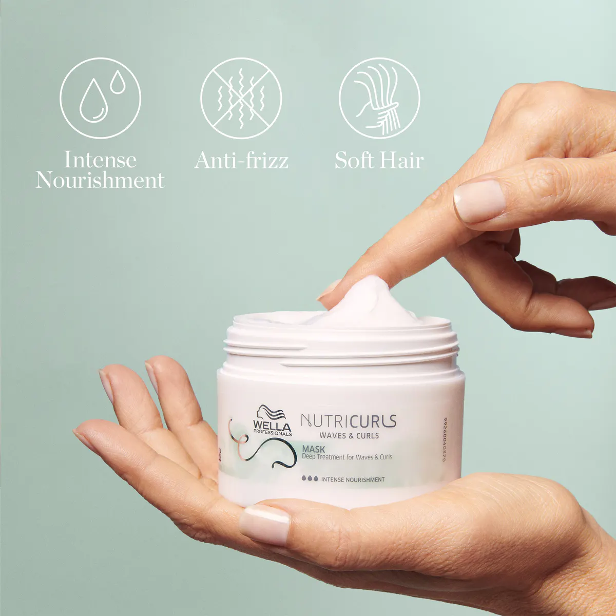 Wella Professionals Nutricurls Deep Treatment Mask for Waves & Curls 150ml, view 5