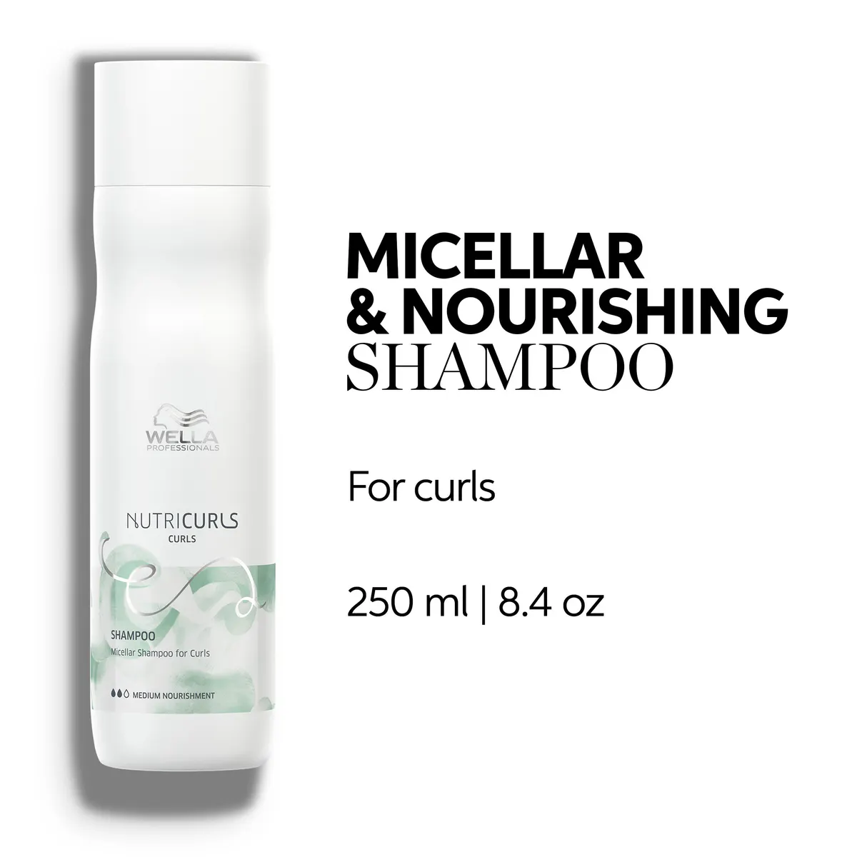 Wella Professionals Nutricurls Micellar Shampoo For Curls 250ml, view 7