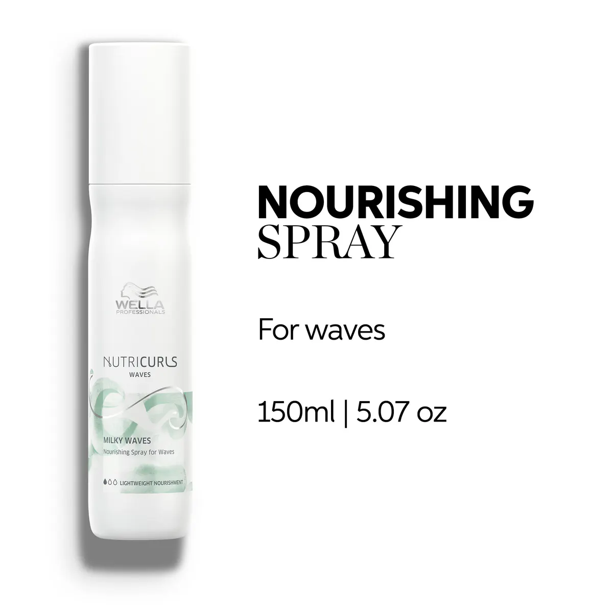 Wella Professionals Nutricurls Milky Waves Nourishing Spray For Waves 150ml, view 2