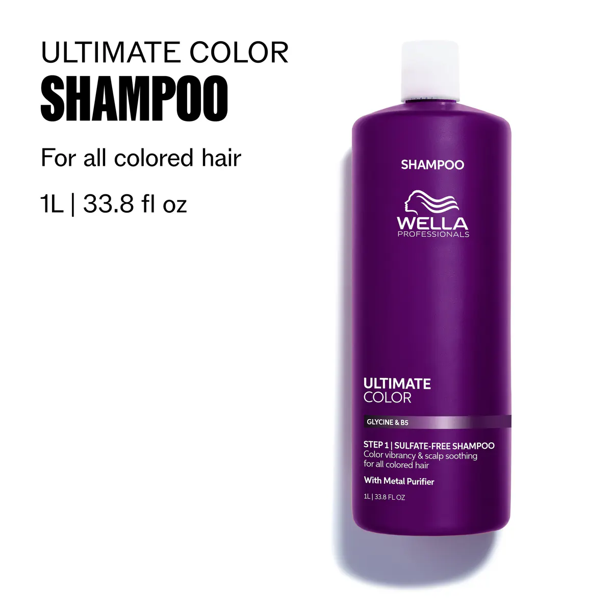 Wella Professionals Ultimate Color Sulfate-Free Shampoo 1000ml, view 3