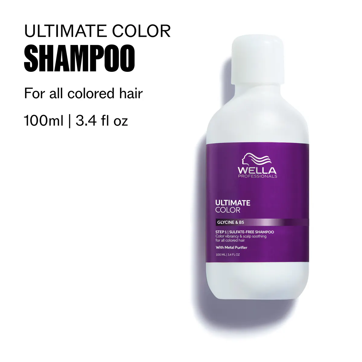 Wella Professionals Ultimate Color Sulfate-Free Shampoo 100ml, view 3