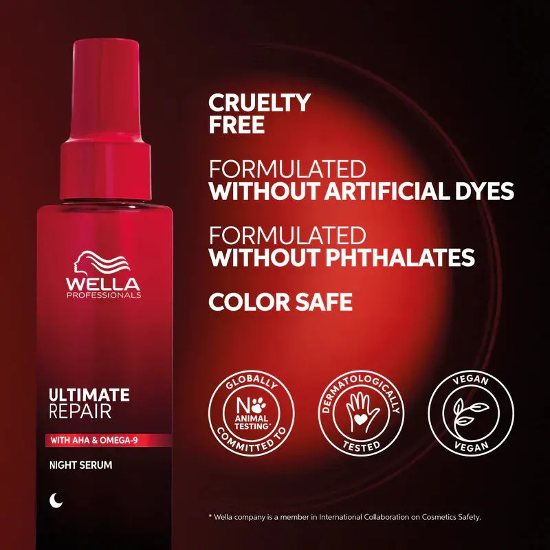 Wella Professionals Ultimate Repair Night Hair Serum 30ml, view 6