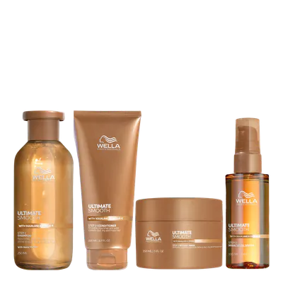 Wella Ultimate Smooth Quad with Serum Bundle