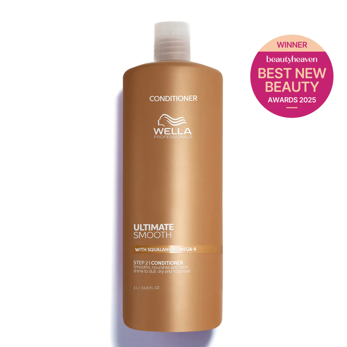 Wella Ultimate Smooth Shampoo and Conditioner 1 Litre Duo Bundle, view 6