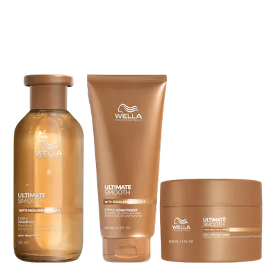 Wella Ultimate Smooth Trio with Mask Bundle