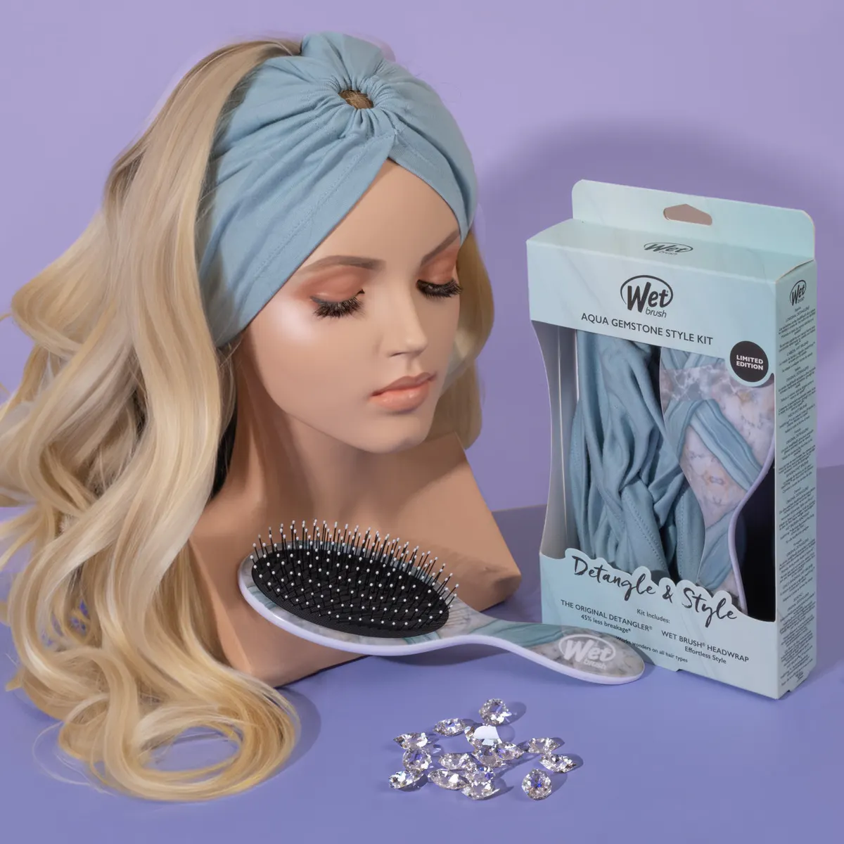 Wet Brush - Aqua Gemstone Kit, view 6