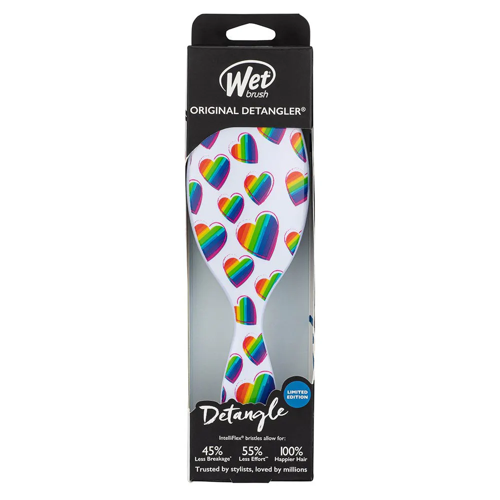 Wet Brush Colour Me Mine Detangler Hearts, view 3