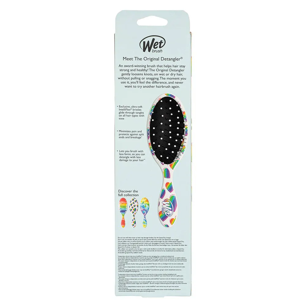 Wet Brush Colour Me Mine Detangler Hearts, view 4