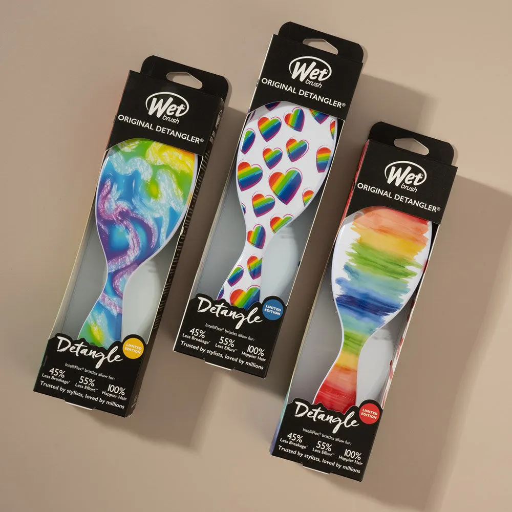 Wet Brush Colour Me Mine Detangler Hearts, view 5