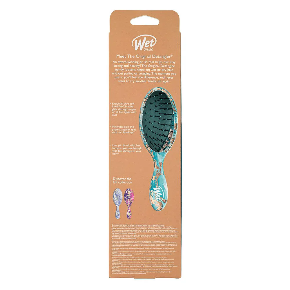 Wet Brush Electric Forest Detangler Blue, view 4