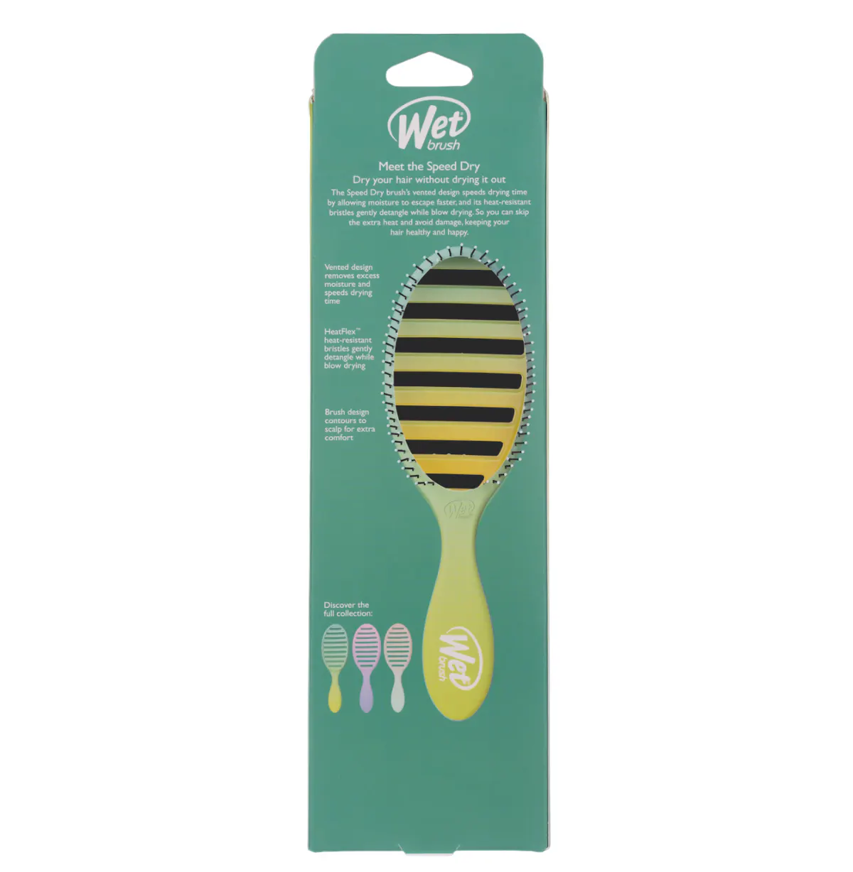 Wet Brush Feel Good Ombre Speed Dry - Green/Blue, view 4