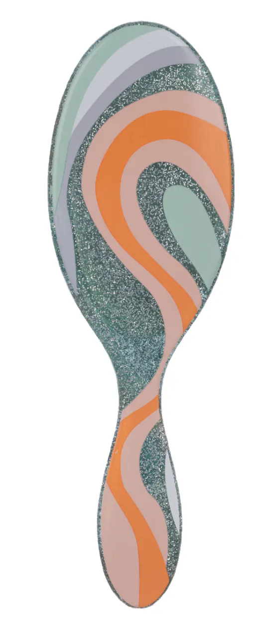 Wet Brush Glitter Vortex - Teal, view 3