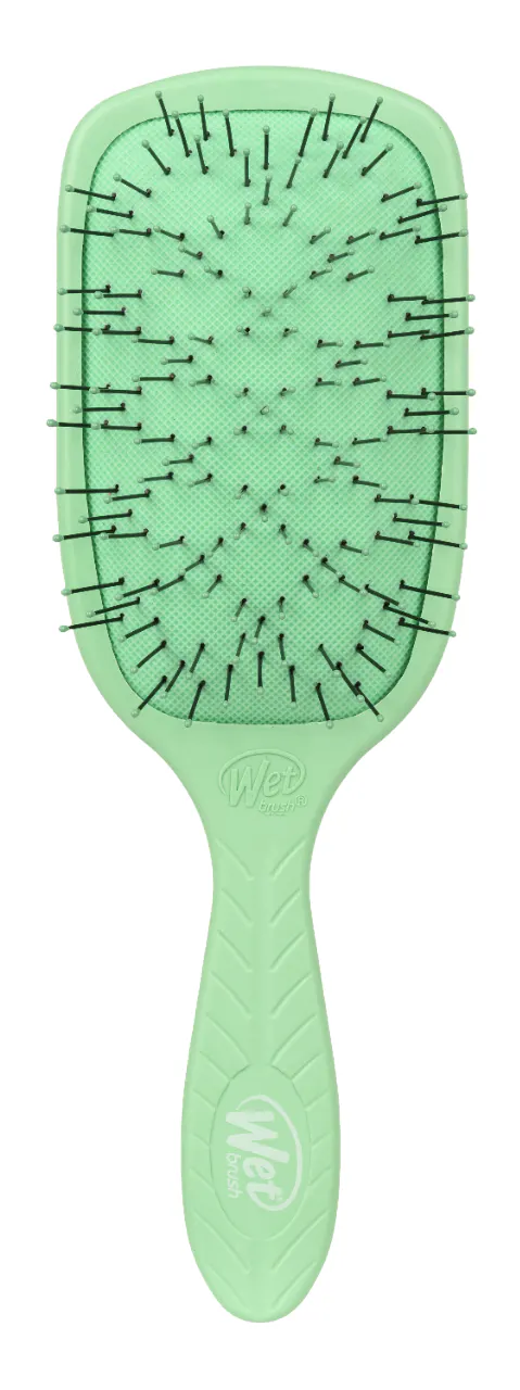 Wet Brush Go Green Thick Hair Paddle - Green