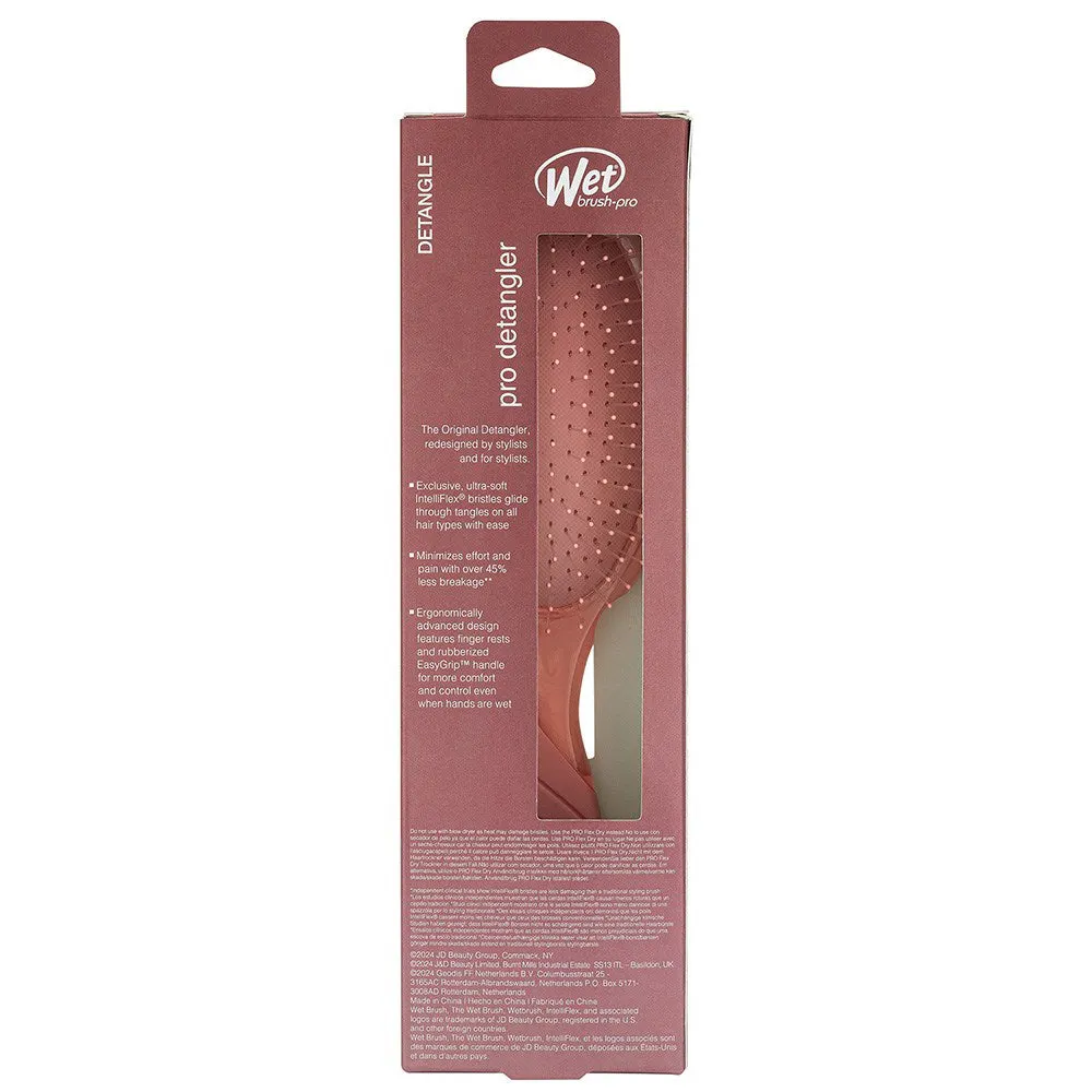 Wet Brush Pro Hydro Tie Dye Detangler Peach, view 3