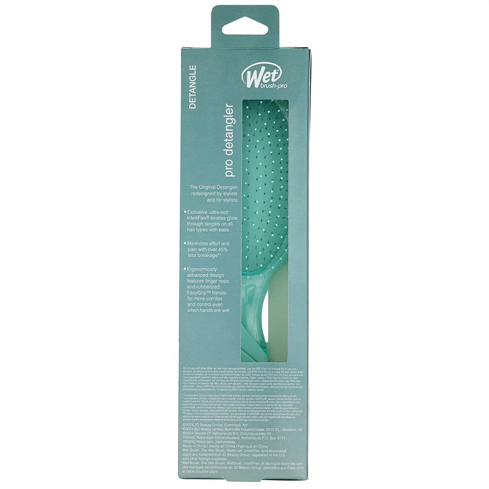 Wet Brush Pro Hydro Tie Dye Detangler Teal, view 3