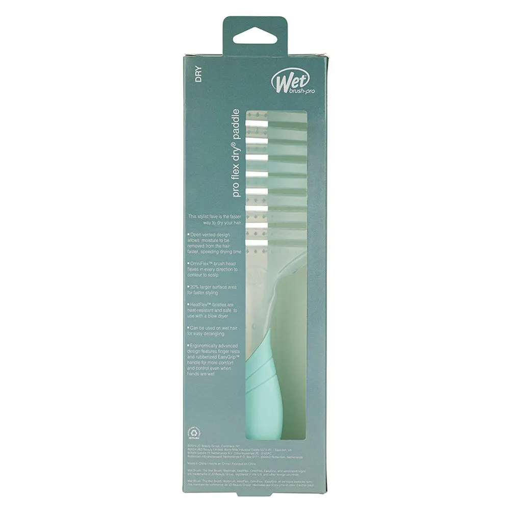 Wet Brush Pro Hydro Tie Dye Flex Dry Paddle Teal, view 4