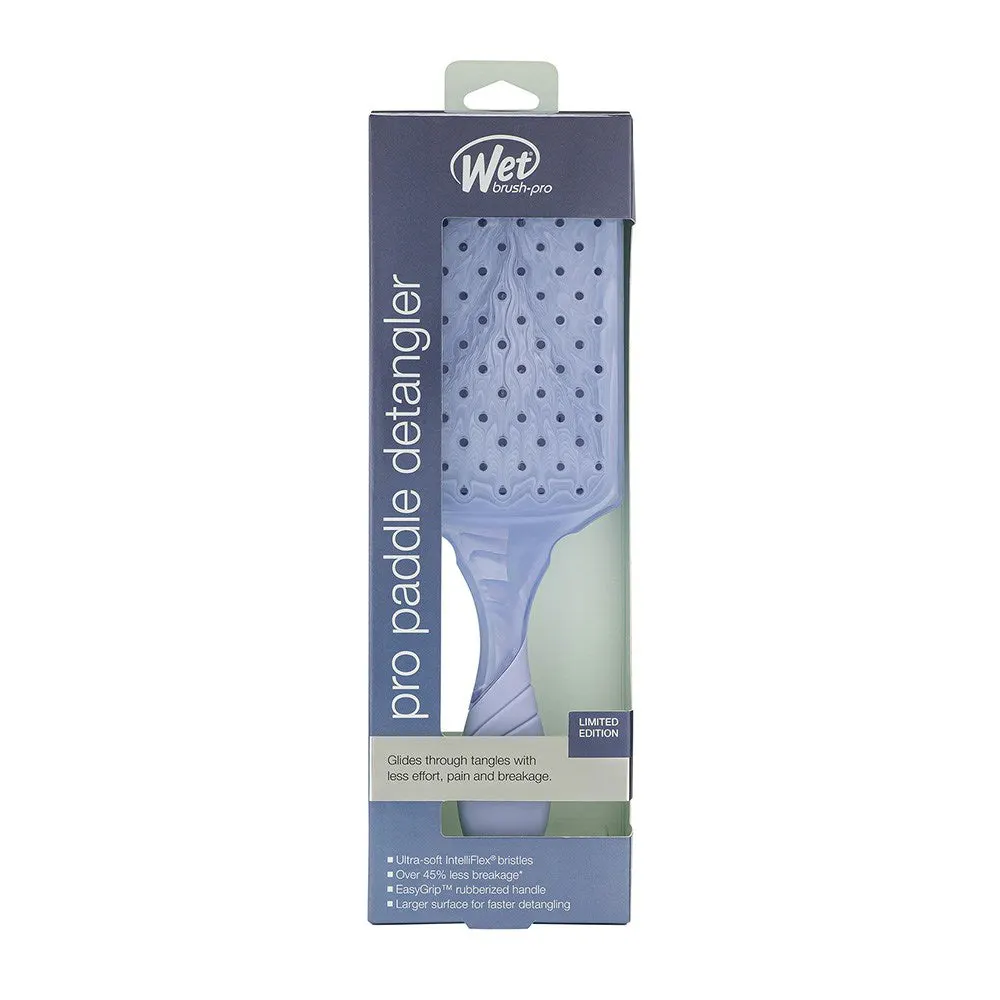 Wet Brush Pro Hydro Tie Dye Paddle Detangler Blue, view 3