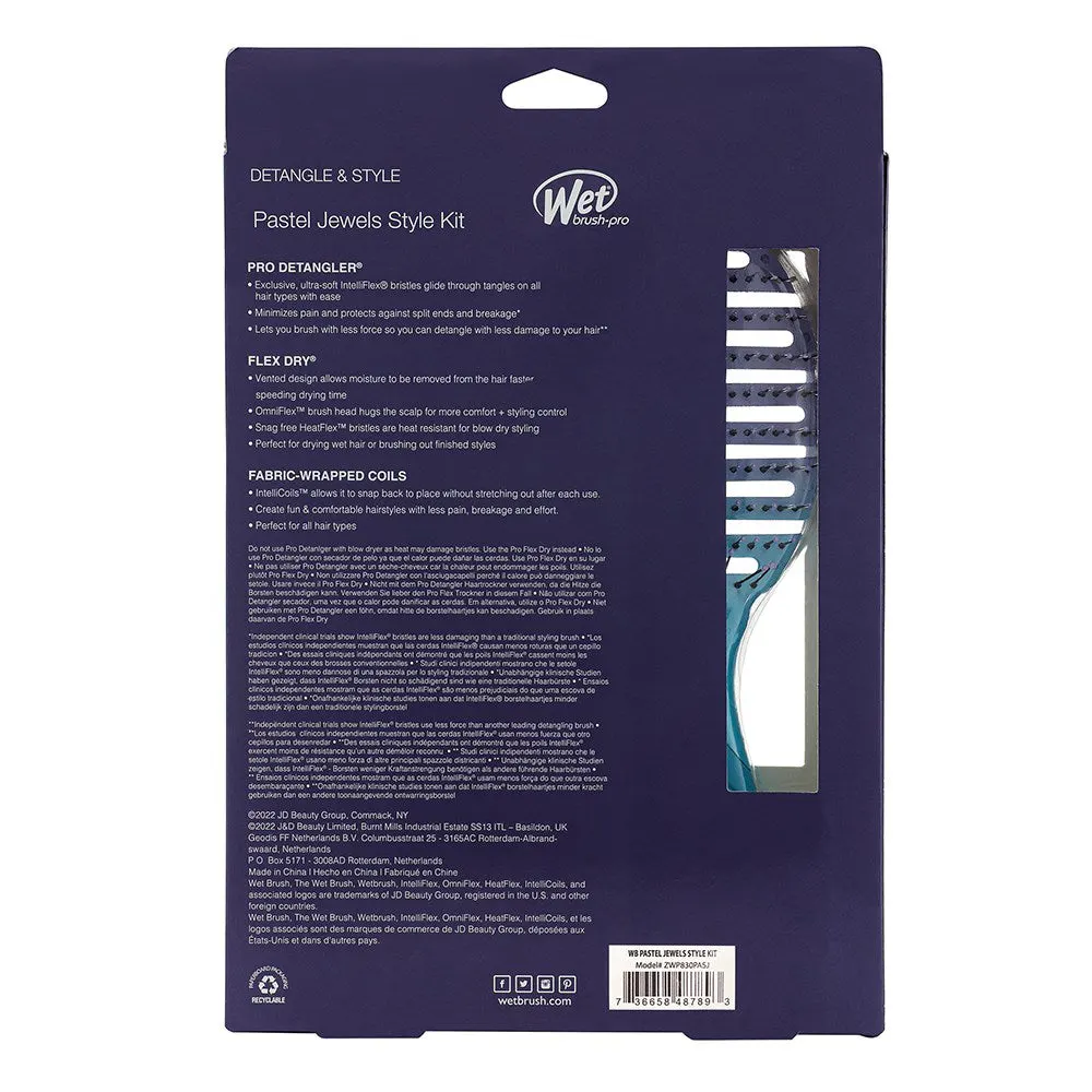 Wet Brush Pro Pastel Jewel Detangling Kit, view 3