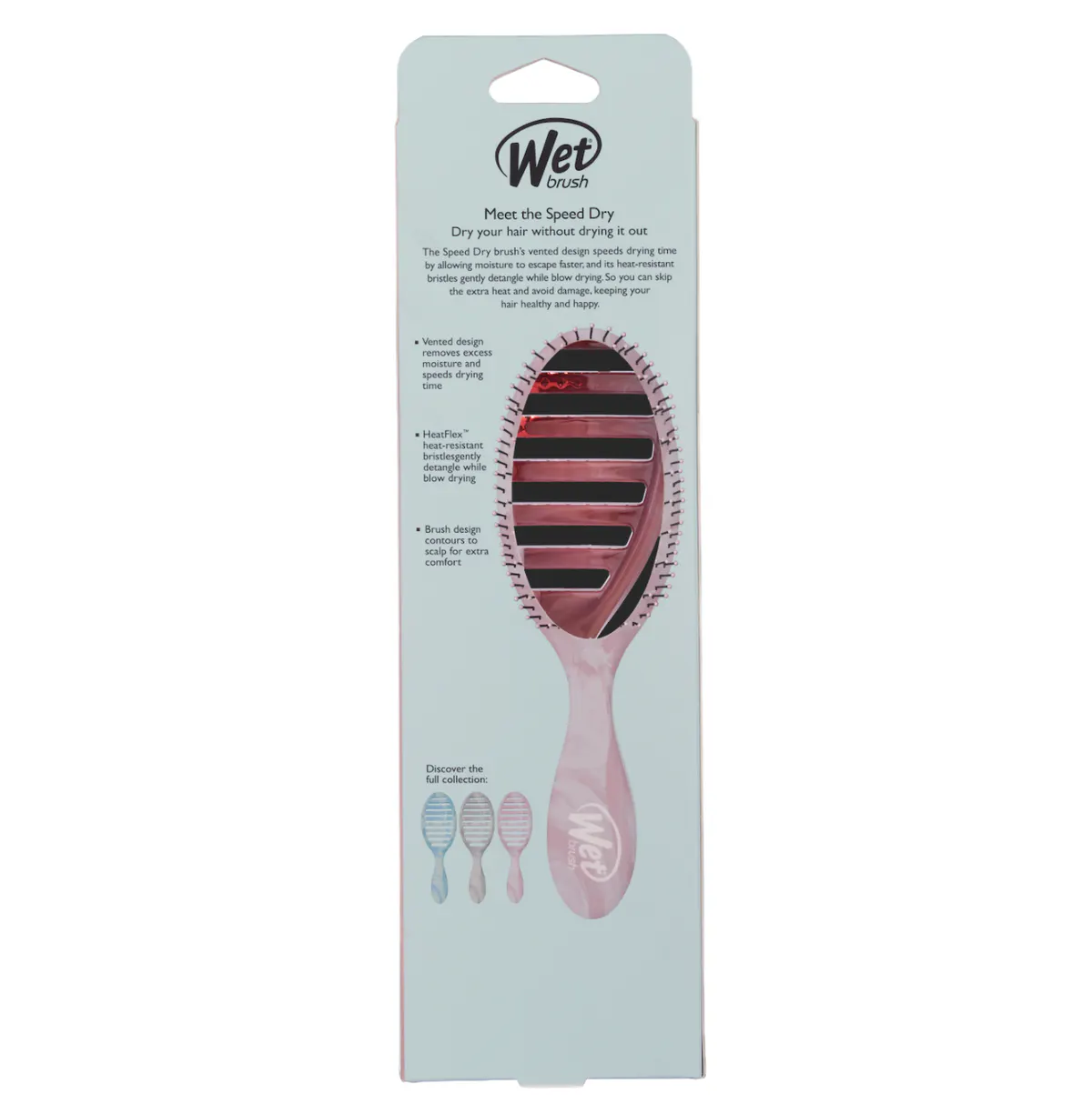 Wet Brush Sweet Seaglass Speed Dry - Pink, view 5