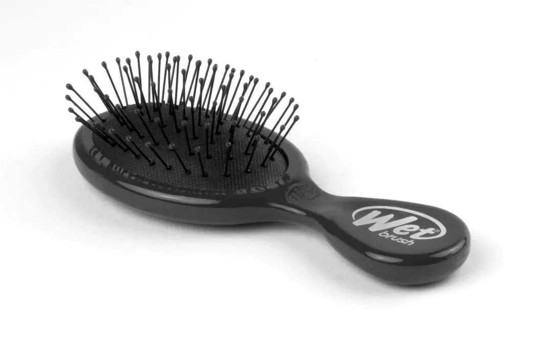 Wet Brush Mini Detangler Hair Brush - Black, view 2