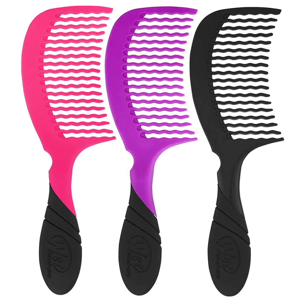 Wet Brush Pro Basin Comb Detangler Pink, view 3