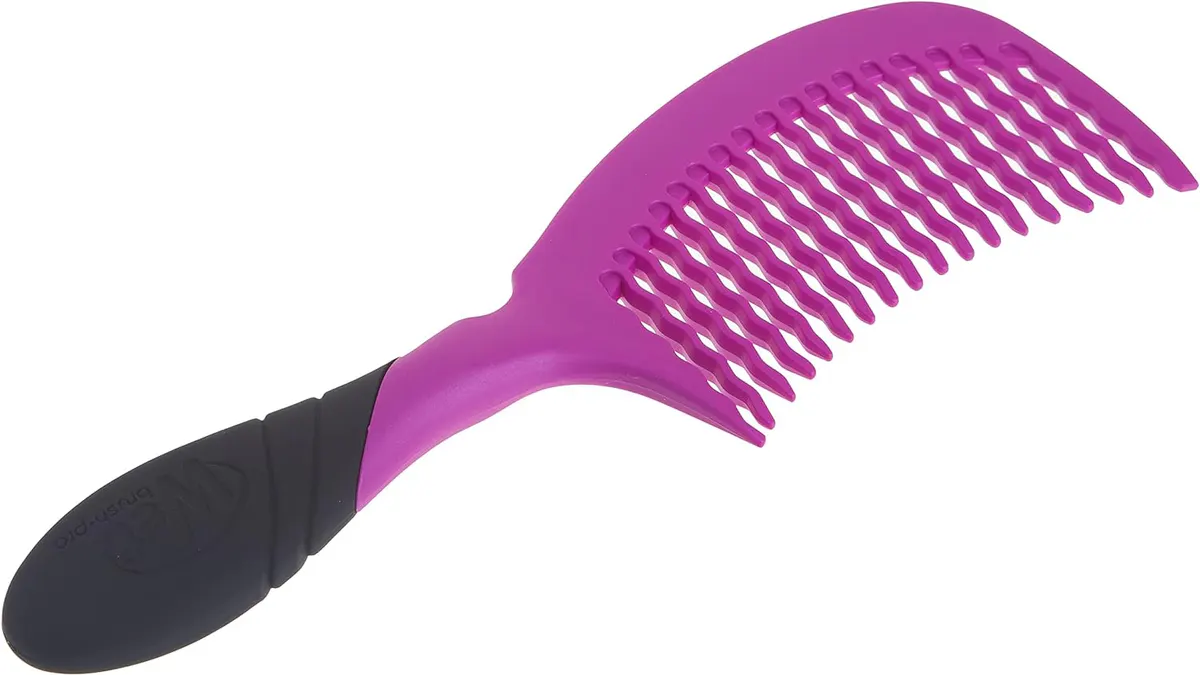 Wet Brush Pro Basin Comb Detangler Purple, view 2