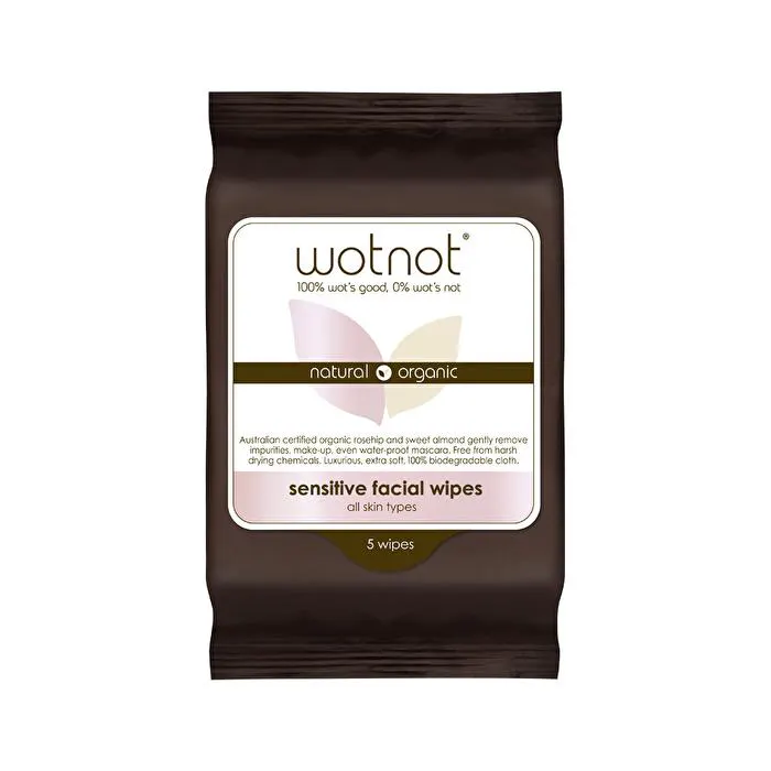 Wotnot Sensitive Facial Wipes All Skin Types - 5pk