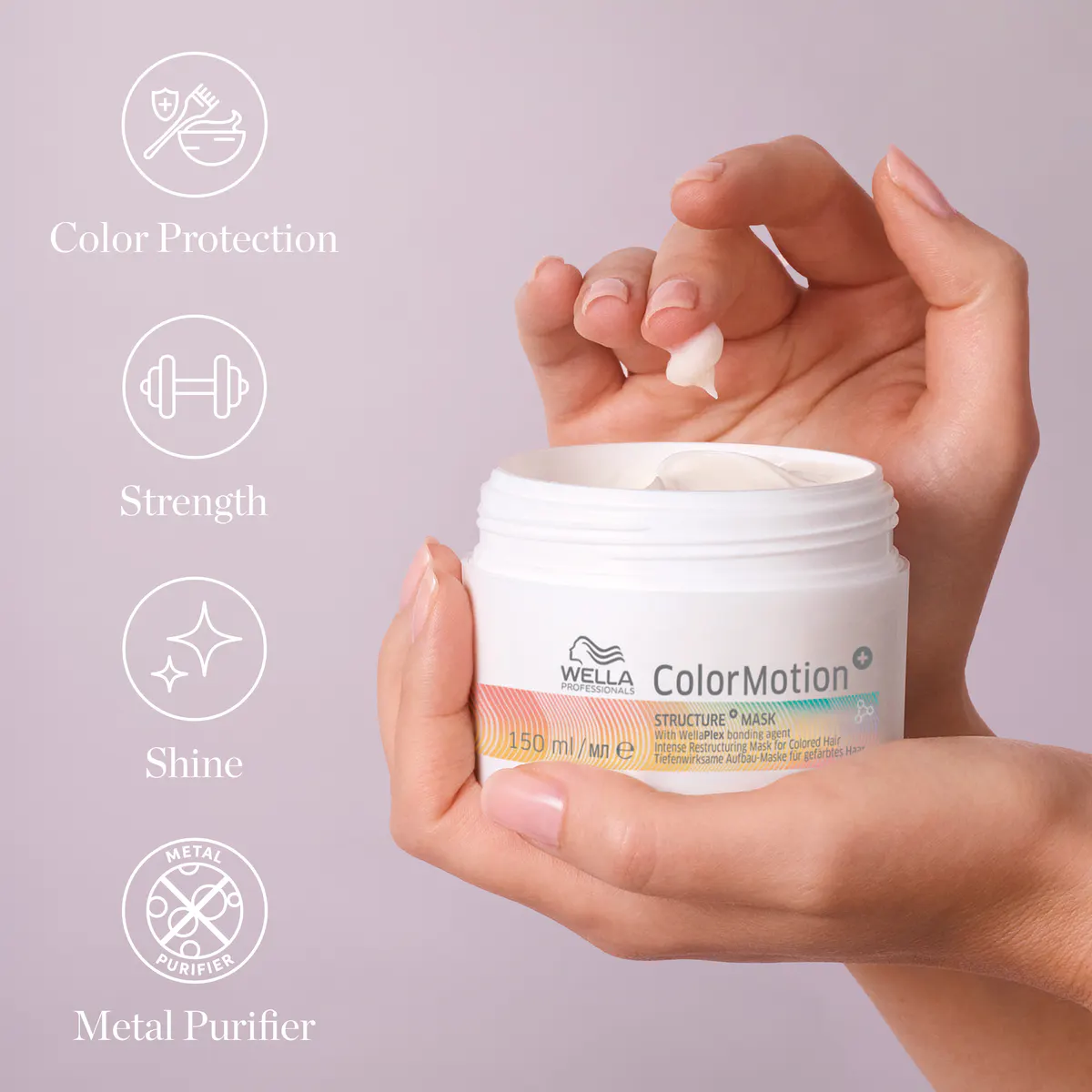 Wella Professionals ColorMotion+ Structure Mask 150ml, view 5