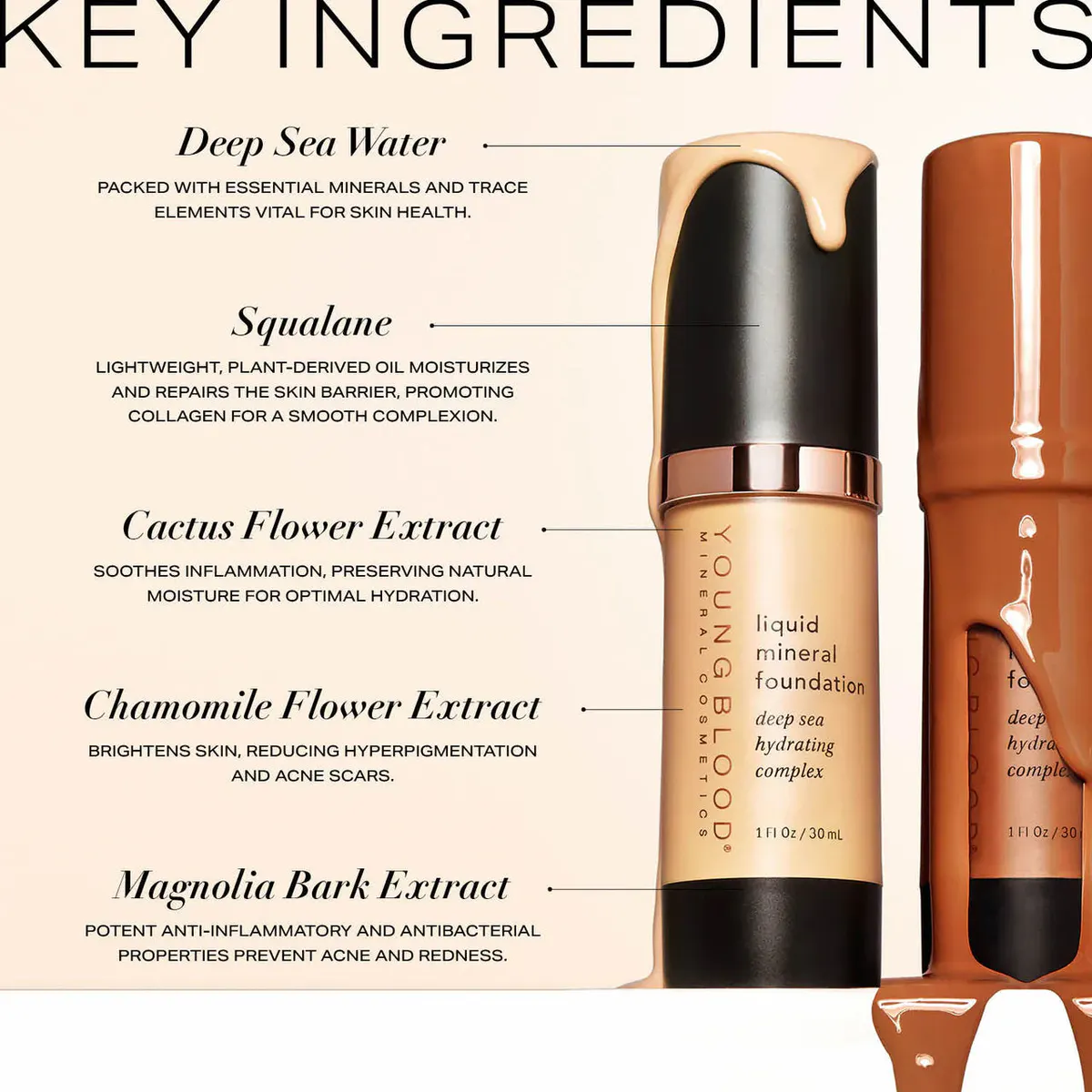 Youngblood Liquid Mineral Foundation 30ml, view 3