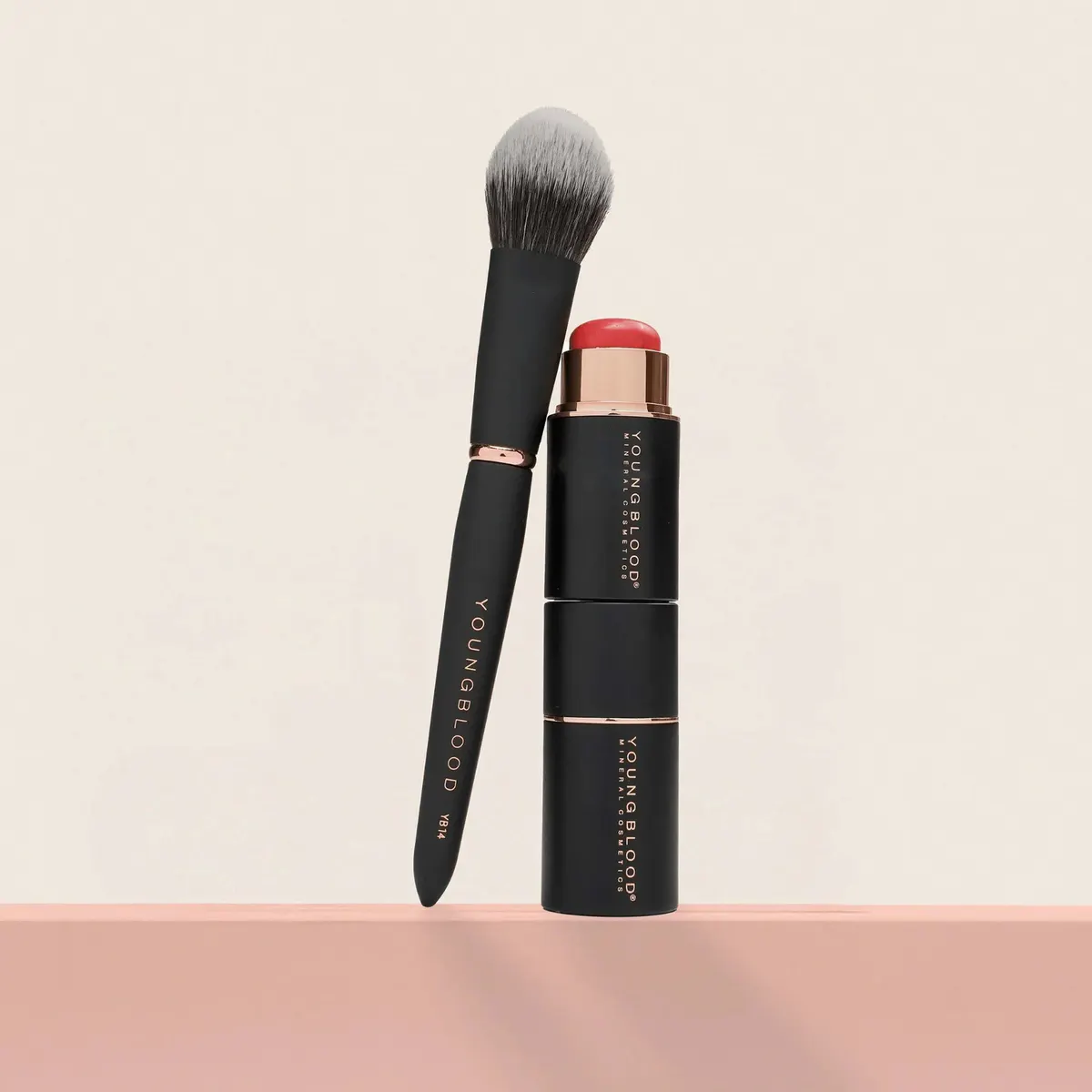 Youngblood YB14 Multi-Tasker Crème Blush Brush, view 4